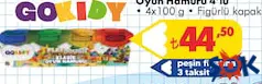 GOKİDY OYUNCAK OYUN HAMURU 4'LÜ 4X100 G indirimli fiyat GOKİDY OYUNCAK OYUN HAMURU 4'LÜ 4X100 G fiyat ve kampanya bilgisi